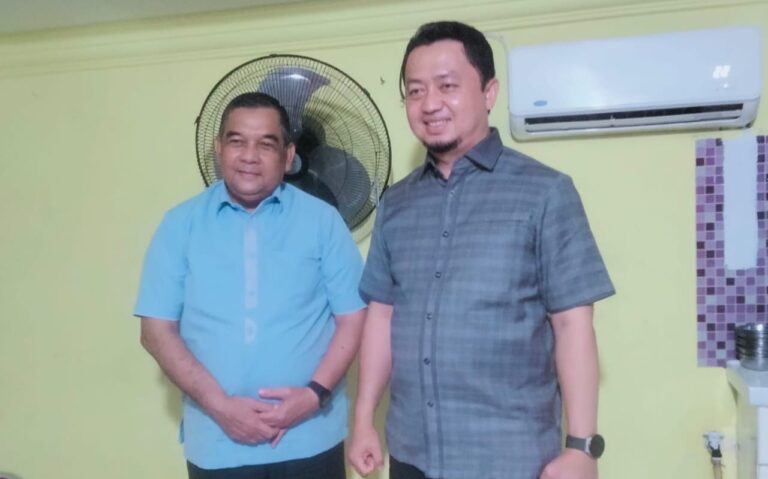Usai Pileg, Mantan Gubri Temui Anggota DPR RI Dapil Riau 2 Syahrul Aidi Maazat