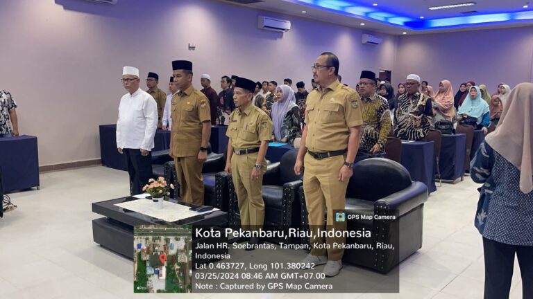 Asisten I Buka Kegiatan Training Centre (TC) kafilah MTQ kabupaten Kampar