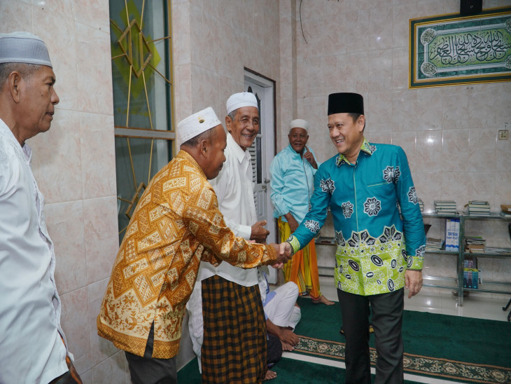 Sambut Ramadhan Masyarakat Salo Timur Silahturahmi dengan Pj Bupati Kampar