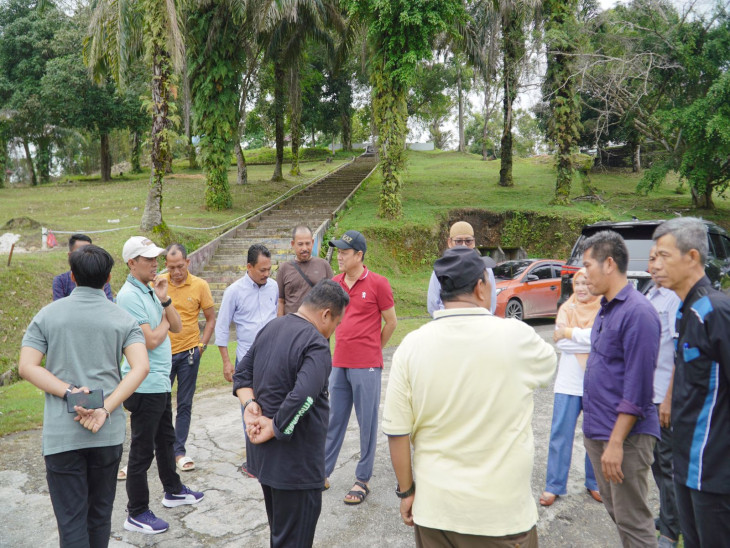 Pj. Bupati Kampar Minta Taman Rekreasi Stanum di Benahi Kembali