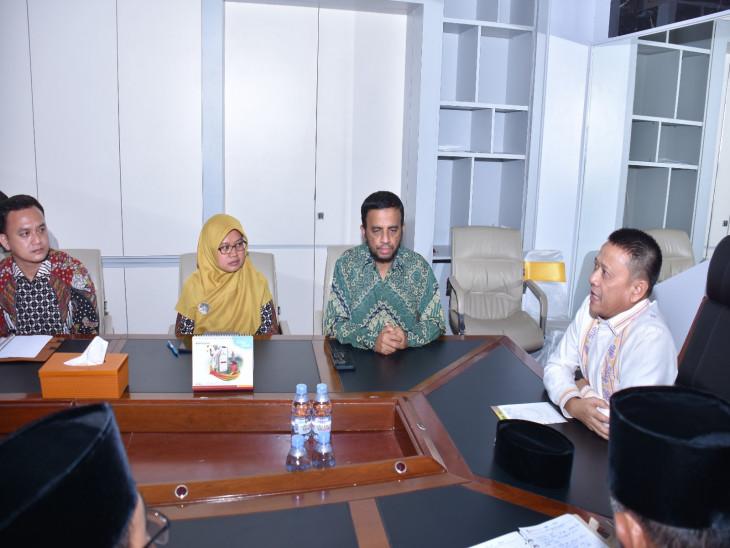 Pj Bupati Kampar Terima Tim BPK RI Perwakilan Provinsi Riau