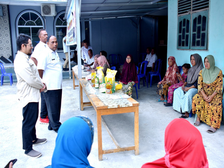 Pemkab Kampar Gelar Pasar Murah Desa Koto Perambahan