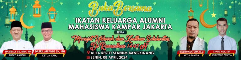 IKAMKJ akan Mengadakan Bukber dan Santunan Anak Yatim