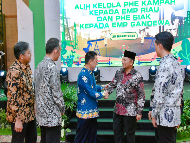 Hadiri Acara Alih Kelola PT PHE kepada PT EMP, Pj Bupati Berharap Sinergitas Tetap Selalu Terjaga