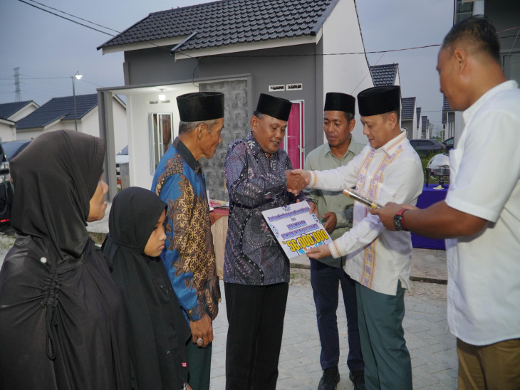 Safari Ramadhan di Hari Ke-2, Pj Bupati Kampar Apresiasi Perumahan Pondok Indah Residance, Semoga meringankan beban masyarakat