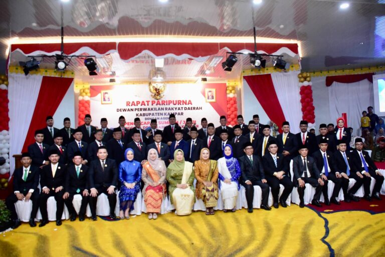 Ini Nama-Nama Anggota DPRD Kampar Periode 2024-2029