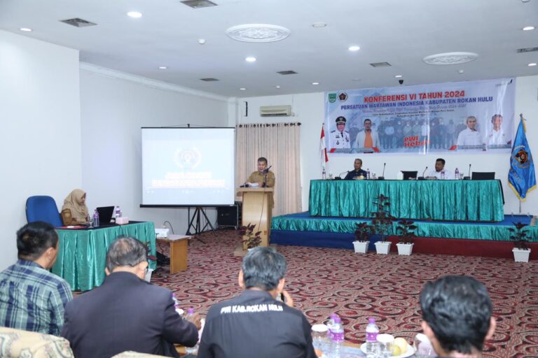 Dibuka Asisten I Setdakab Rohul, Konferkab VI PWI Rohul Tahun 2024 Sukses Digelar