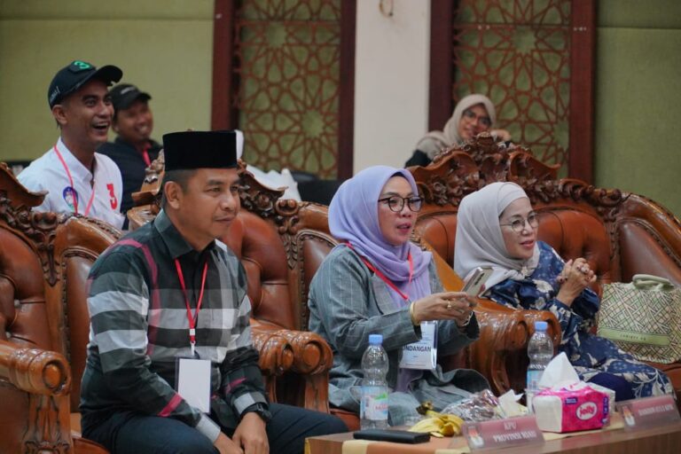 Rapat Pleno Rekapitulasi Penghitungan Suara di Kampar Berjalan Lancar, Ahmad Yuzar dan Misharti Raih Suara Terbanyak