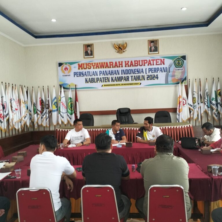 Ajang Seleksi Atlit, KONI Kampar Gelar Rapat Persiapan Kejurkab E-Sport