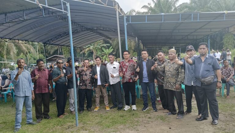 Kaswadi Sagala Terpilih Secara Aklamasi Jadi Ketua di RALB Koperasi Petani Sawit Karya Bakti