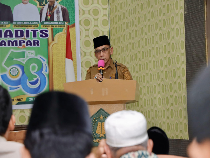 Gelar MKQ Tingkat Kabupaten Kampar, Azwan ; Bangkitkan Generasi Pembaca Kitab Kuning