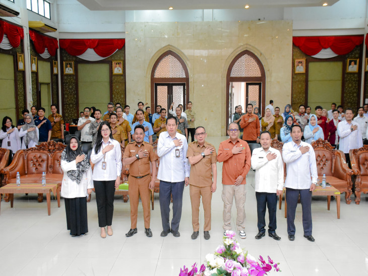 Dibuka Resmi Asisten III Setda Kampar Azwan, M. Si, Publikasi Kampar Dalam Angka Tahun 2025 Resmi di Susun