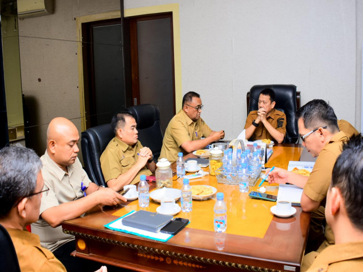 Sekda Kampar Pimpin Rapat Penyusunan Memori Serah Terima Jabatan Penjabat Bupat
