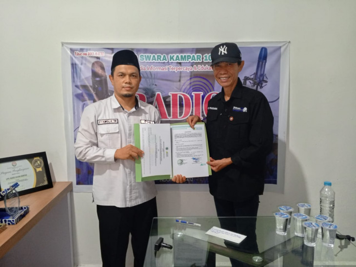 Sambut Bulan Suci Ramadhan 1446 H/2025 M, MUI Kabupaten Kampar Gandeng LPPL Radio Swara Kampar Syiarkan Program Keagaman