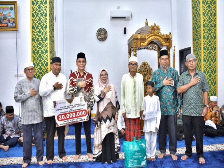 Safari Ramadhan di Desa Siberuang, Wakil Bupati Kampar Berharap Silaturahmi Pemerintah dan Masyarakat Selalu Berjalan Dengan Baik