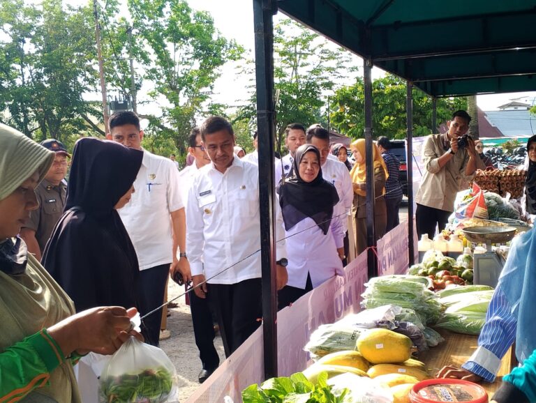 Bupati Kampar Buka Gerakan Pangan Murah Jelang HBKN 2025 Raya Idul Adha 1446 H
