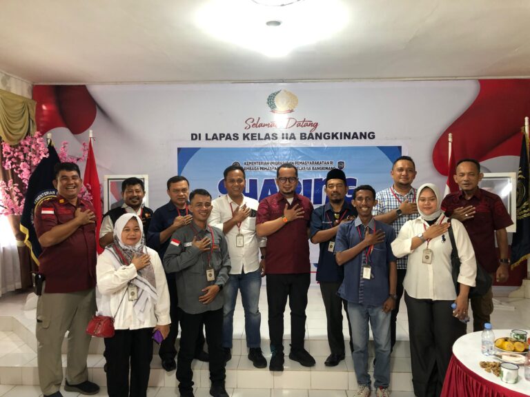 PWI Kampar Silaturrahmi dan Audiensi dengan Kalapas Kelas IIA Bangkinang