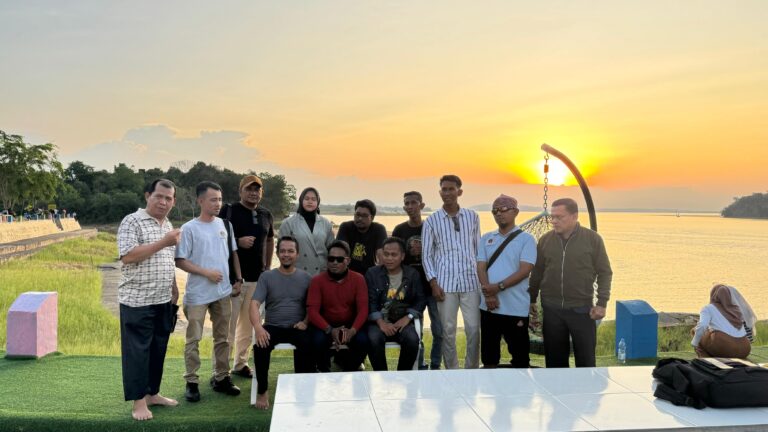 Usai Raker, PWI Kampar Promosikan Objek Wisata Danau Rusa