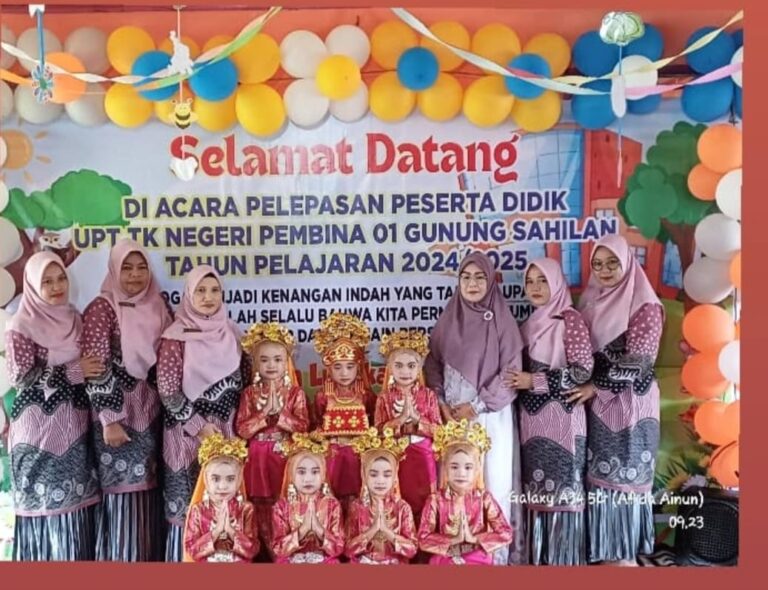 UPT TK Negeri Pembina 01 Gunung Sahilan Makin Berkembang Maju