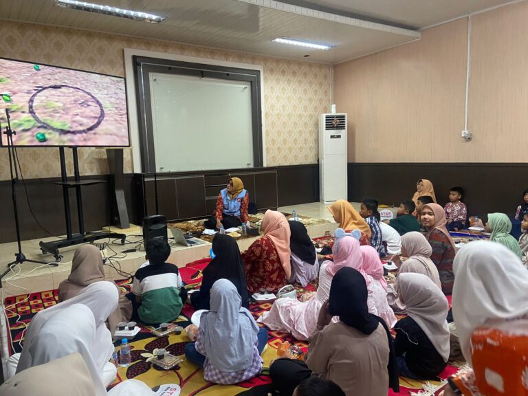 DWP UP Inspektorat Kabupaten Kampar Gelar Penyuluhan Anti Korupsi Bagi Anak-anak di Lingkungan Inspektorat Kampar dan Peresmian Wajur