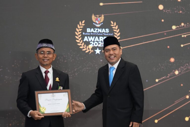 Lagi dan lagi, BAZNAS Kampar Dapat Penghargaan Nasional Dari BAZNAS RI 