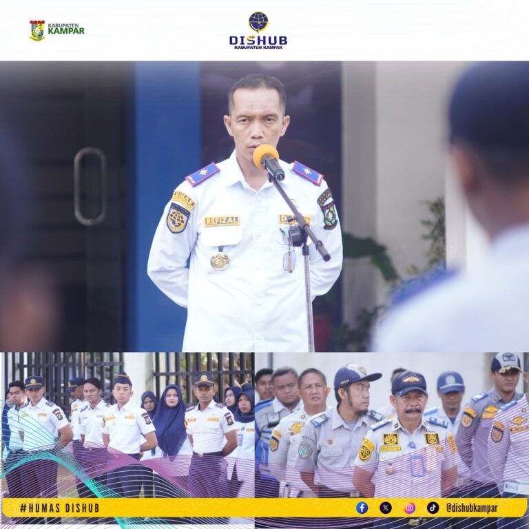 Dishub Kampar Laksanakan Sosialisasi Perparkiran di Pasar Tradisional