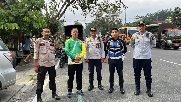 Fun Run Semarak HUT Kampar ke-76, Dishub Kampar Kerahkan Personel Pengamanan Lalu Lintas