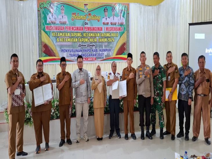 Kadishub Kampar Ikuti Musrenbangcam Dapil II dan III di Tapung