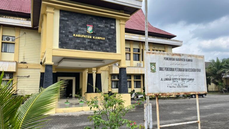Disbunnak Keswan Kampar Dapat Bantuan 3.000 Dosis Vaksin PMK