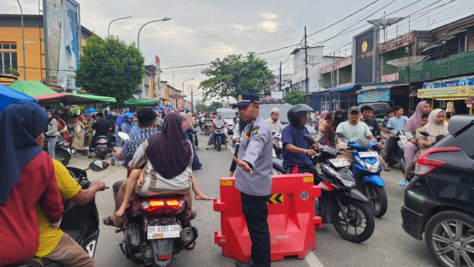 Dishub Kampar Intensifkan Pengamanan Lalu Lintas Menjelang Buka Puasa