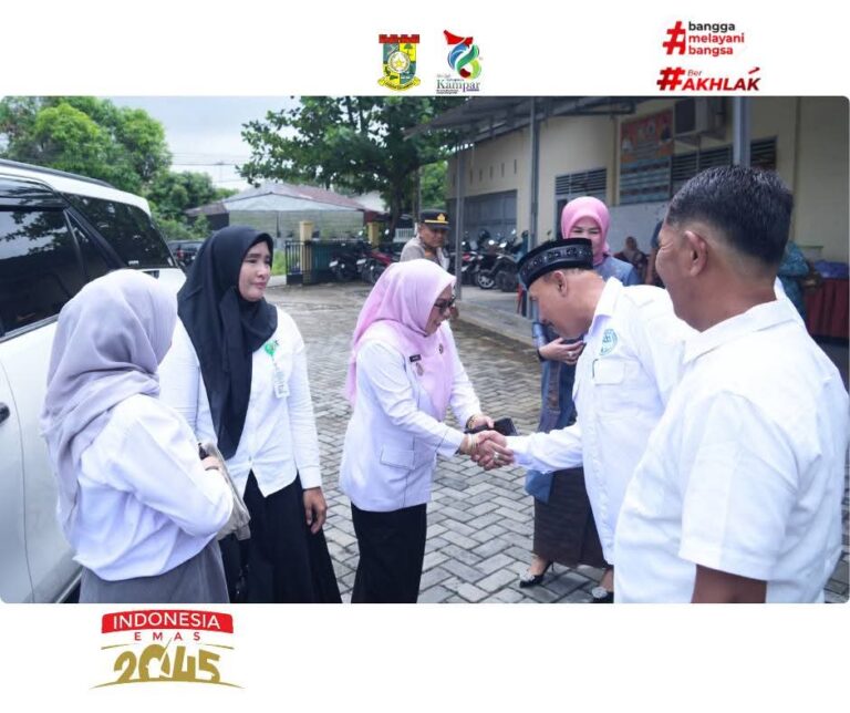 Wakil Bupati Kampar Halal bi Halal di Desa Kubang Jaya