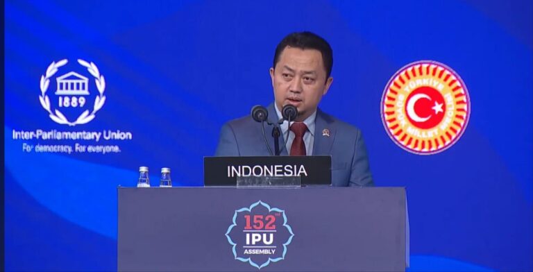 Dihadapan Perwakilan 150 Negara, Dr. Syahrul Aidi Kecam Keras Tindakan Israel di Timur Tengah